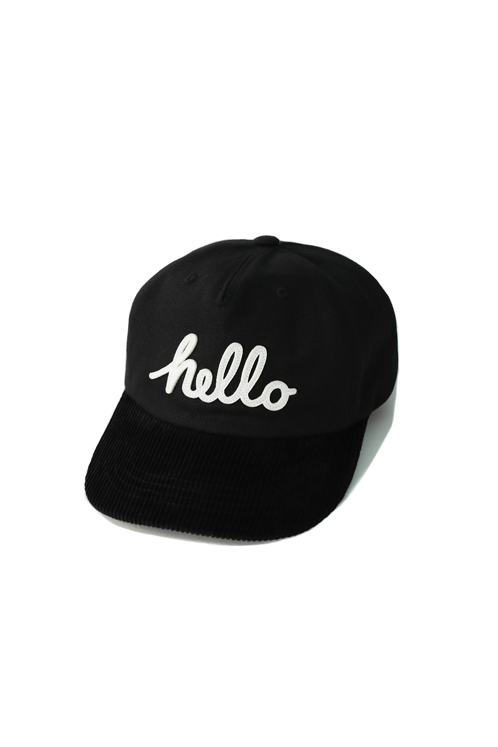 PARODY HELLO BALL CAP [BLACK]